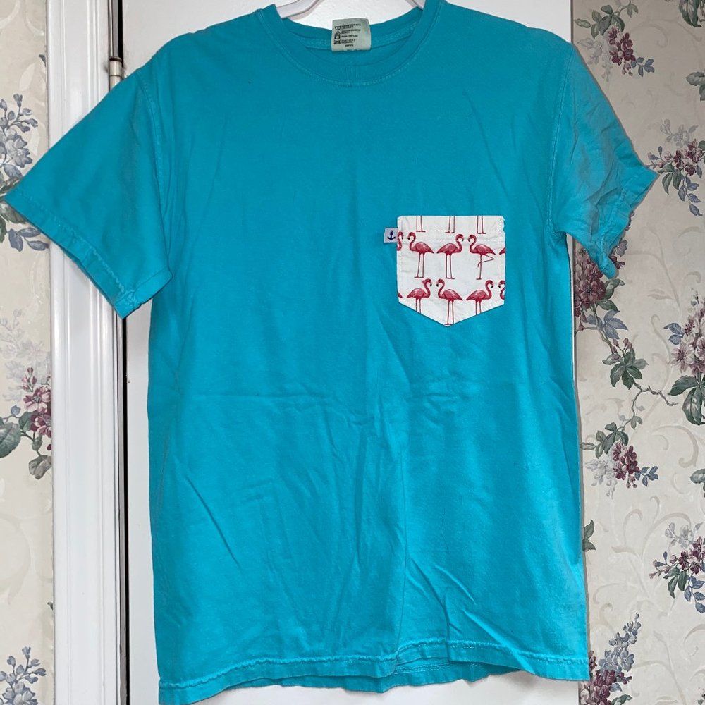 Frocket T-shirt with Flamingos